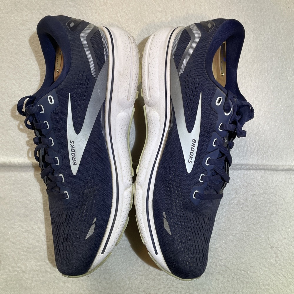 Brooks Ghost 15 Running‎ Shoes Men's Size 12 Blue Athletic Sneakers